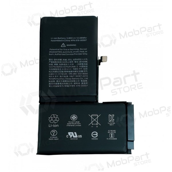 Apple iPhone XS Max baterie / akumulátor (3174mAh) (použitý grade A, originál)