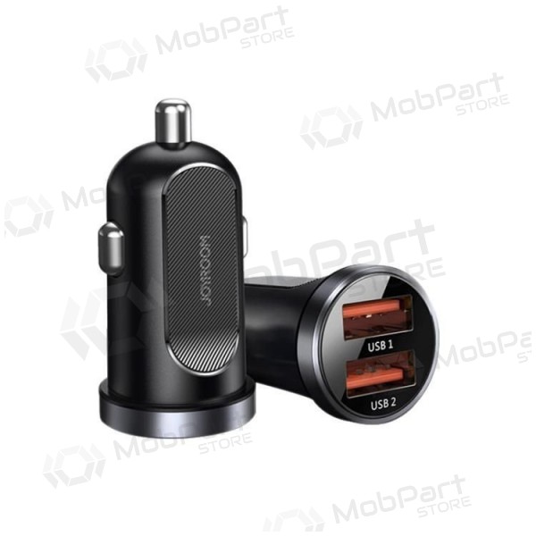 Nabíječka automobilinis Joyroom C-A09 2xUSB (SCP, PD, AFC) 3.0 30W (černá)
