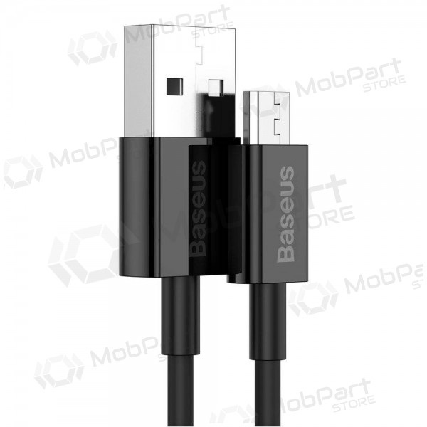 USB kabel Baseus Superior microUSB 2A 2.0m (černý) CAMYS-A01
