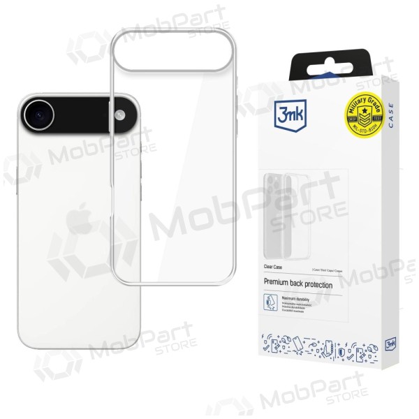 Obal Apple iPhone Air - 3MK Clear Case (průhledný)