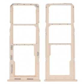 Samsung Galaxy A13 A135 / A137 SIM držák karty (Peach) (service pack) (originál)