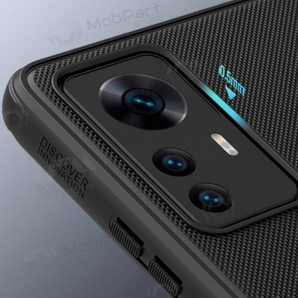 Xiaomi Redmi Note 12 / Note 12 4G pouzdro „Nillkin Frosted Shield“ (černá)