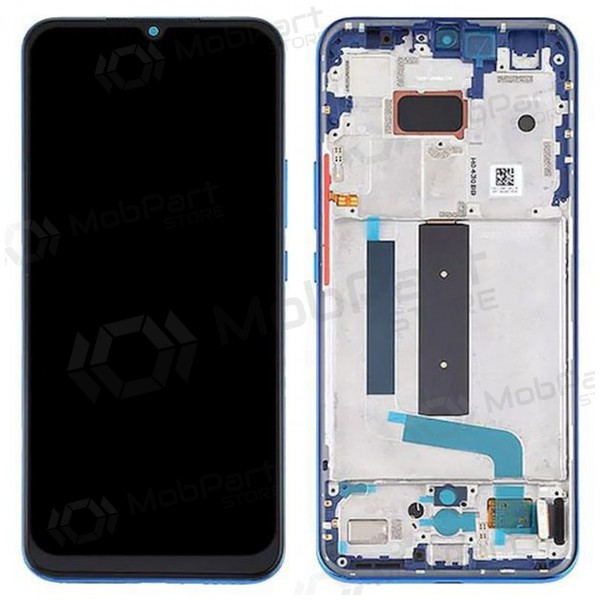 Xiaomi Mi 10 Lite 5G displej (modrý/ zelená) (s rámem) (originál)