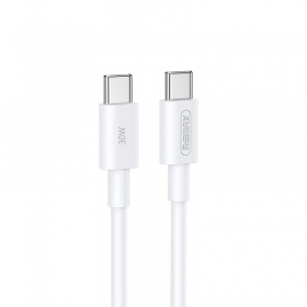 USB kabel Remax RC-C021 USB-C to USB-C 30W 2.0m bílý