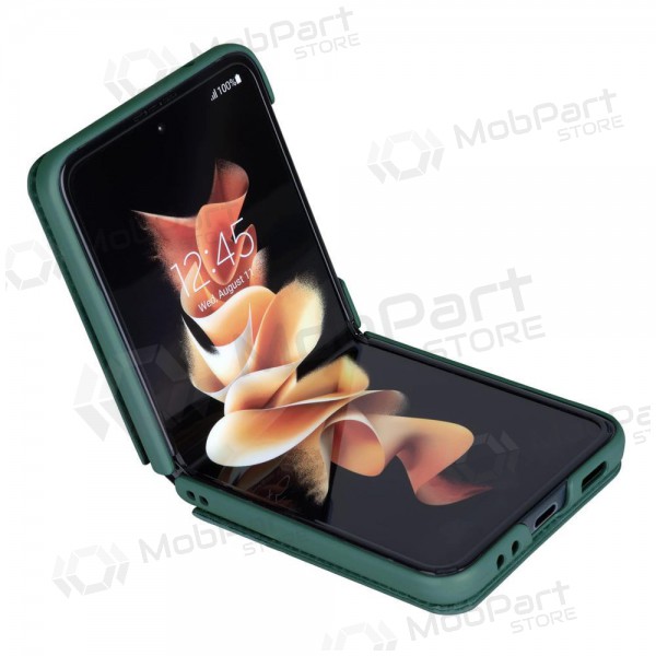 Samsung Galaxy Z Flip4 obal - Nillkin Leather (zelený)