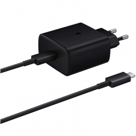 Nabíječka originál Samsung EP-TA845 45W + Type-C kabel 25W černá