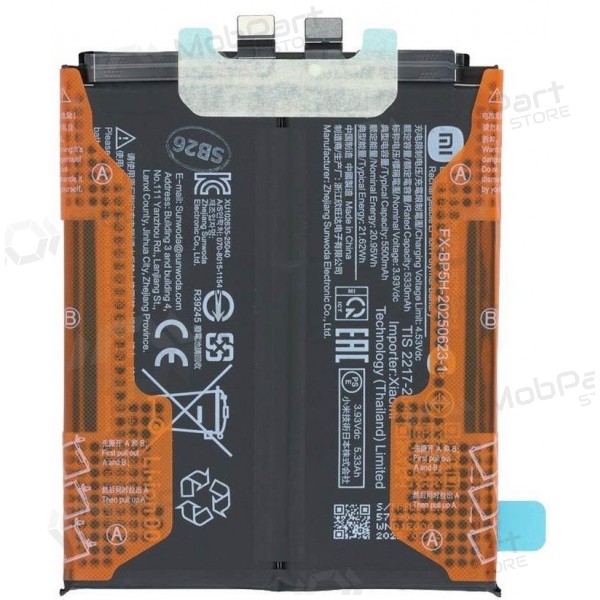 Baterie pro Xiaomi 15T Pro, akumulátor (BP5H) (originální)