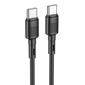 USB kabel Hoco X83 60W Type-C to Type-C 1.0m černá