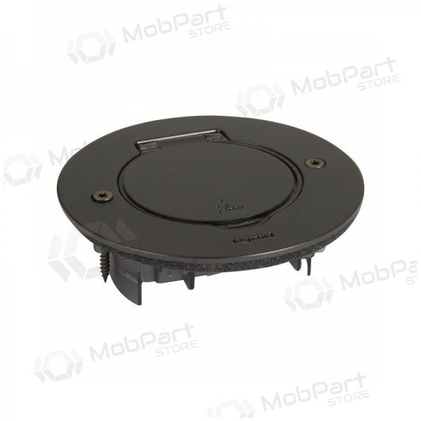 Grindinė dėžė 2 mod. Mosaic Legrand 089751 (šlifuoto rudo plieno, uždara, IP44, IK08)