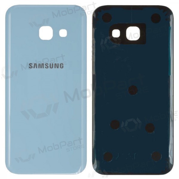 Samsung A320 Galaxy A3 2017 zadní kryt baterie světle modrá (blue mist) (použitý grade A, originál)