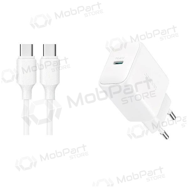 Nabíječka Joyroom JR-TCF20 USB-C PD20W + USB-C to USB-C cable 1.0m bílý