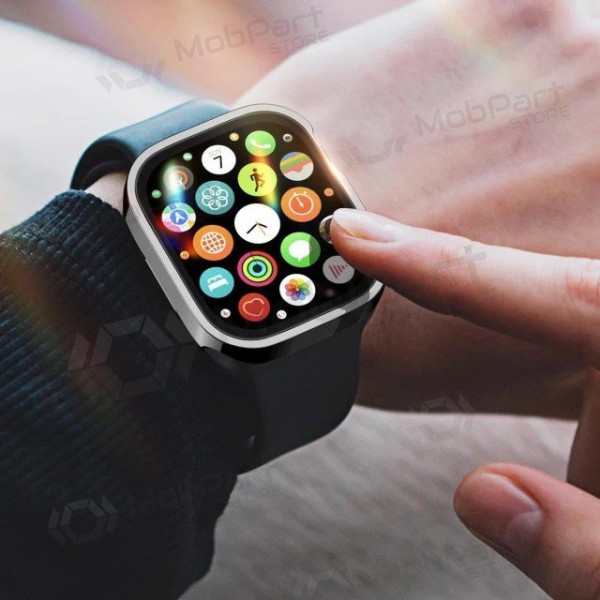 Ochranné sklo LCD / obal pro Apple Watch 40mm - Dux Ducis Hamo (černý)