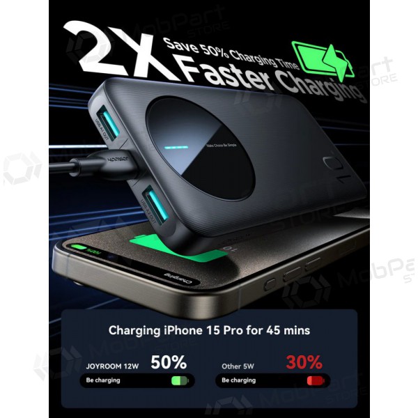 Externí baterie Power Bank Joyroom JR-PBF12 10000mAh černá