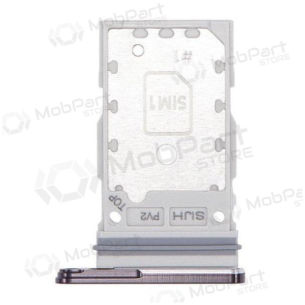 Samsung Galaxy S22 Ultra Dual SIM držák karty (černá) (originál)