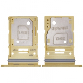 Samsung Galaxy A35 SIM držák karty (žlutá) (originál)