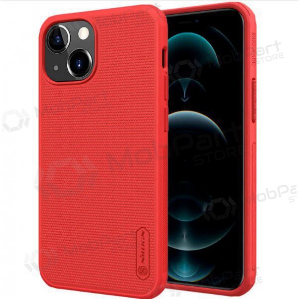 Obal Apple iPhone 14 „Nillkin Frosted Shield“ (červený)