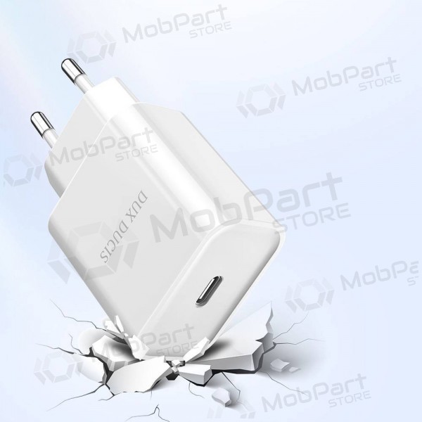 Nabíječka Dux Ducis C50 PD 20W Quick Charge (bílý)