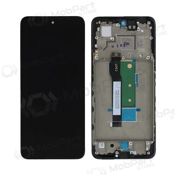 Displej Xiaomi Poco X4 GT 5G / Redmi Note 11T Pro 5G / Note 11T Pro+ 5G (černý) (s rámečkem) (servisní balení) (originální)