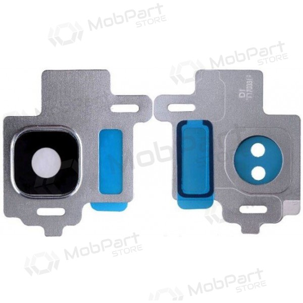 Samsung Galaxy S8 sklo kamery (s rámem) (stříbrný)