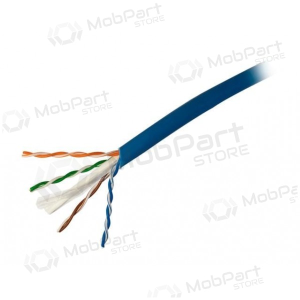 EFB Infralan datový kabel U/UTP 6A (modrý)