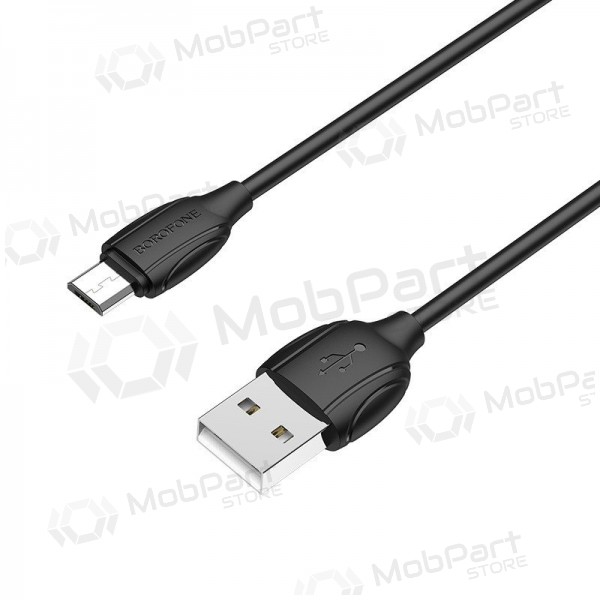 Micro USB kabel Borofone BX19 USB-A na Micro USB 1 m černý