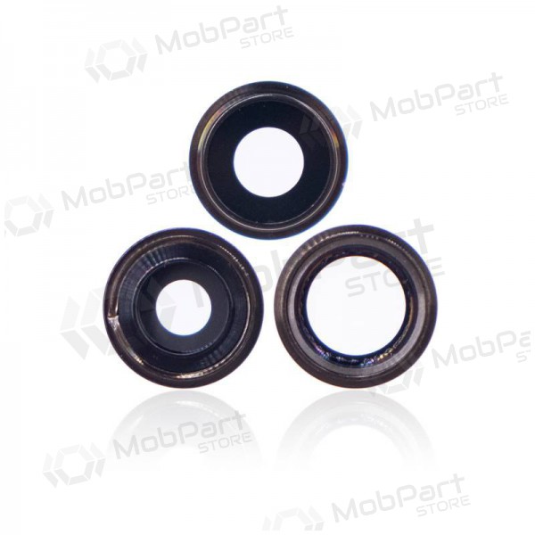 Apple iPhone 13 Pro Max sklo kamery (3ks) (modrý) (s rámem)