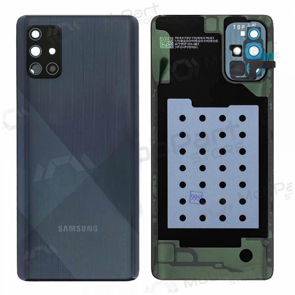 Samsung A715 Galaxy A71 2020 zadní kryt baterie černá (Prism Crush Black) (použitý grade B, originál)
