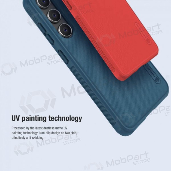 Obal na Samsung Galaxy S24 Plus - Nillkin Frosted Shield (červený)