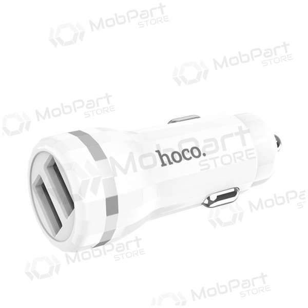 Nabíječka automobilinis Hoco Z27 (2.4A) (bílý)