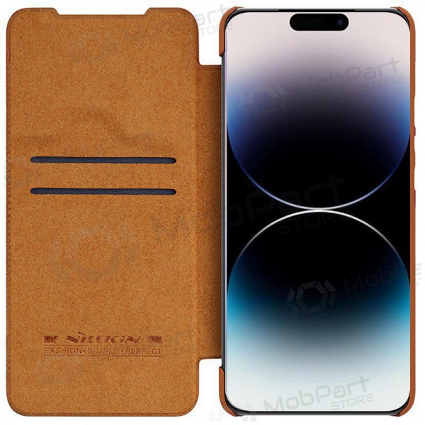 Obal Samsung Galaxy S23 FE „Nillkin Leather“ (hnědý)