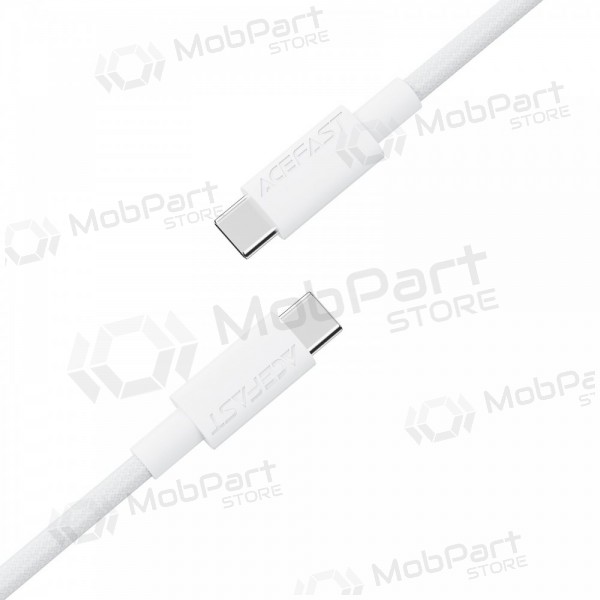 USB kabel Acefast C18-03 60W USB-C to USB-C 1.2m bílý