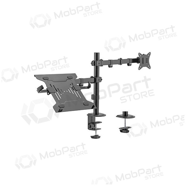 17”-32” monitoriaus a 10”-15.6” nešiojamo kompiuterio laikiklis
