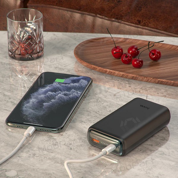 Externí baterie Power Bank Hoco Q1A Type-C PD 20W+Quick Charge 3.0 (3.0A) 20000mAh černá