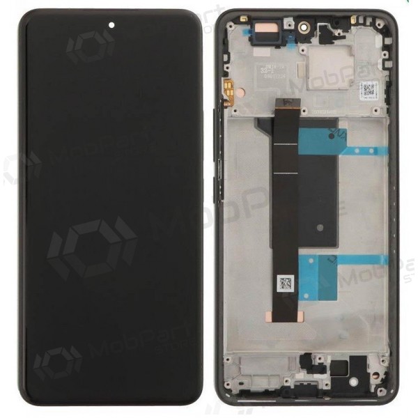 Displej pro Xiaomi Redmi Note 15 Pro 4G (černý) (s rámečkem) (OLED)