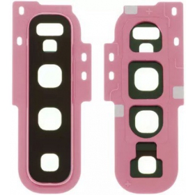 Samsung Galaxy S10 sklo kamery (růžový)