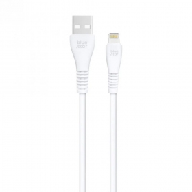 Lightning kabel Blue Star PJ-DG5-A USB-A na Lightning 1 m bílý