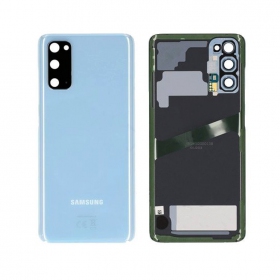 Samsung G981F / G980 Galaxy S20 zadní kryt baterie (Cloud Blue) (použitý grade B, originál)