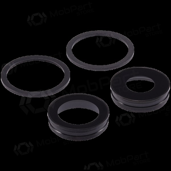 Apple iPhone 11 sklo kamery (2ks) (černá) (s rámem)