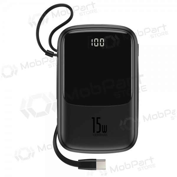 Externí baterie Power Bank Baseus Q Pow With Type-C Cable 10000mAh černá PPQD-A01