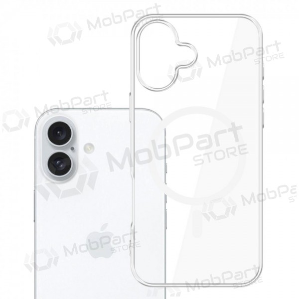 Obal Apple iPhone 16 Plus -3MK Clear MagCase- (průhledný)