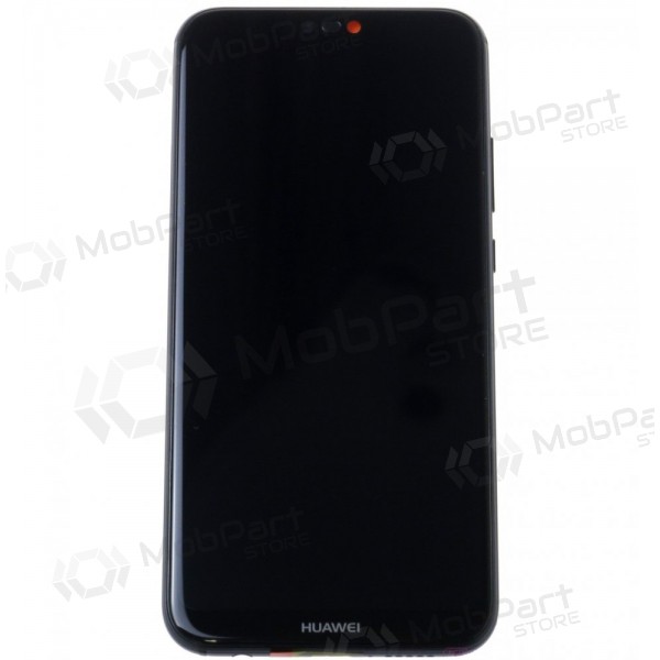 Huawei P20 Lite displej (černá) (s rámem a baterie) (service pack) (originál)