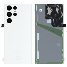 Zadní kryt Samsung Galaxy S22 Ultra (bílý) (originální)