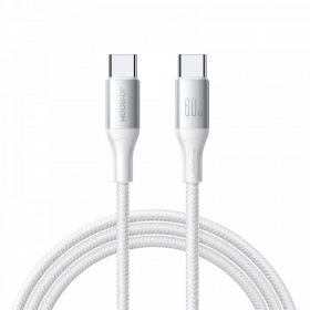 USB kabel Joyroom S-A28 USB-C to USB-C 60W 1.0m bílý