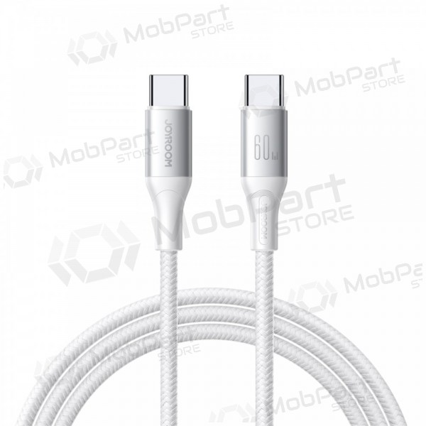 USB kabel Joyroom S-A28 USB-C to USB-C 60W 1.0m bílý