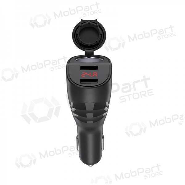 Nabíječka automobilinis Hoco Z34 x 2 USB (3.1A) (černá)