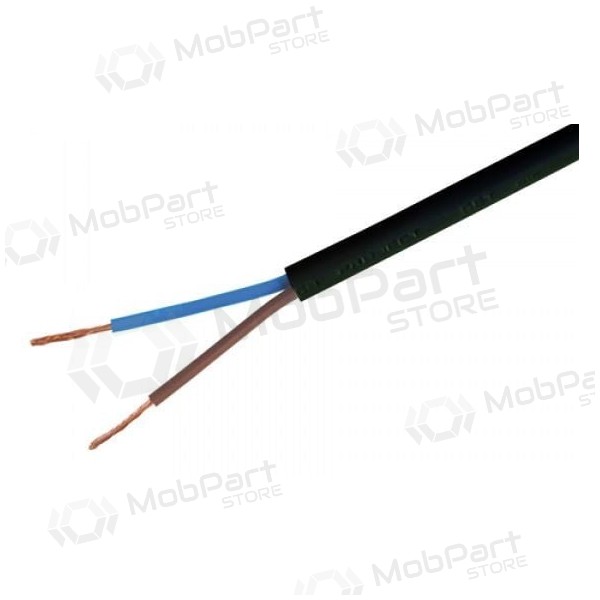 Ohebný kabel Lietkabelis OMY BVV-LL 2x2.5 mm² měděný 100 m cívka