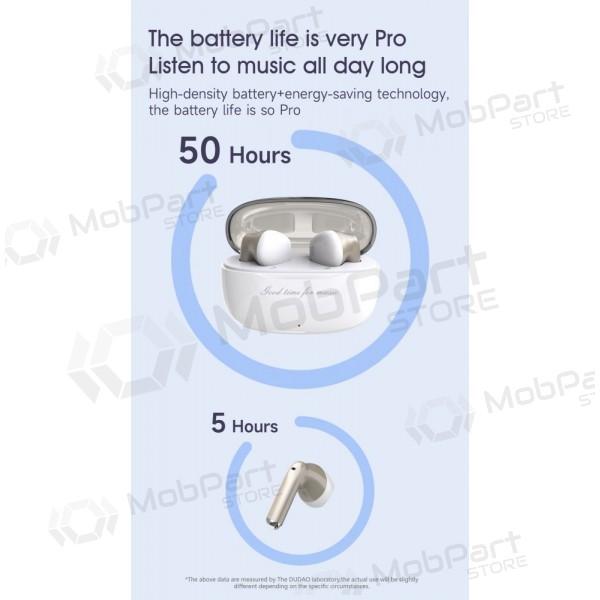 Bezdrátová sluchátka s mikrofonem Dudao U8 Bluetooth USB-C černá