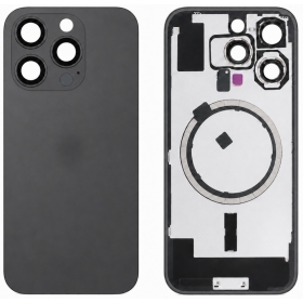 Apple iPhone 16 Pro zadní kryt (černý) (Premium)