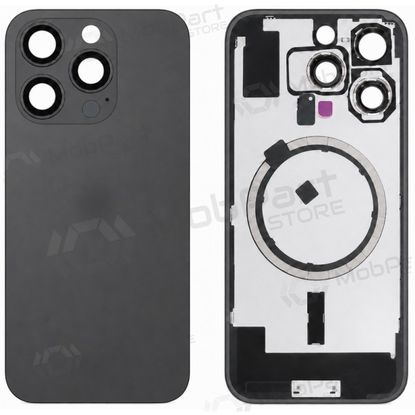 Apple iPhone 16 Pro zadní kryt (černý) (Premium)