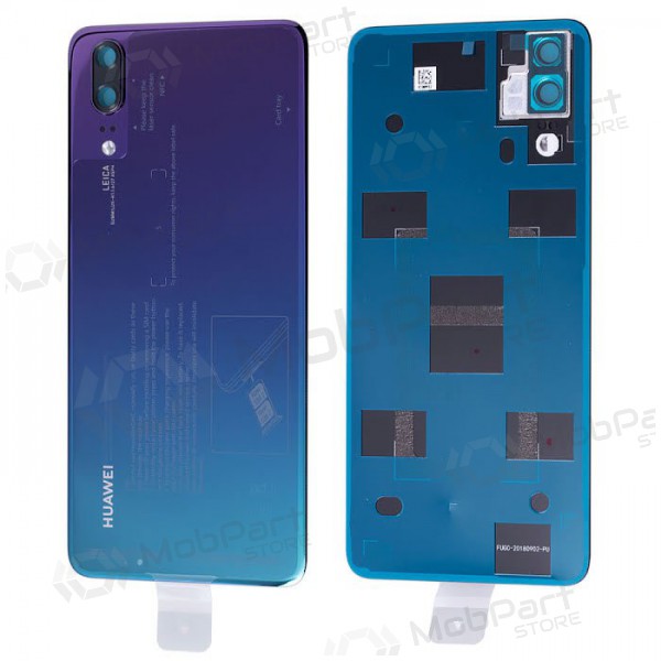 Huawei P20 zadní kryt baterie (Twilight) (použitý grade B, originál)